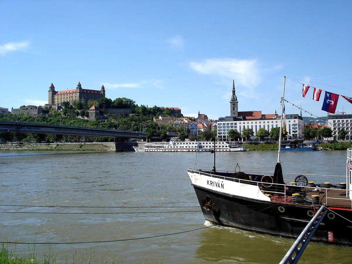 Bratislava Castle above the Danube — a day trip from Vienna without your bags